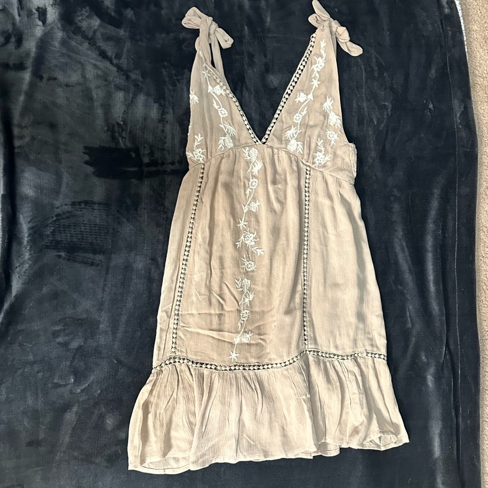 Brown summer dress